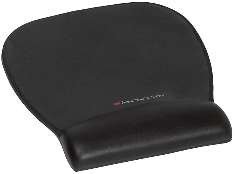 3M MOUSE PAD JEL BİLEK DESTEKLİ SİYAH DERİ MW311LE