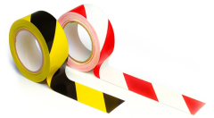 KRAF YER İŞARETLEME BANDI 50mm x 30m SARI - SİYAH 2565