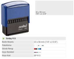 SIRDAŞ KAŞE 913 ( BOŞ KEÇELİ )