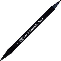 ZIG ART&GRAPHIC TWIN TUT-80 036 DEEP BLUE