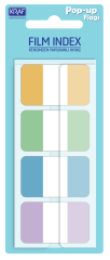 KRAF INDEX FILM (PP) 25x42MM POP-UP 4 RENK x 20 YP 2542