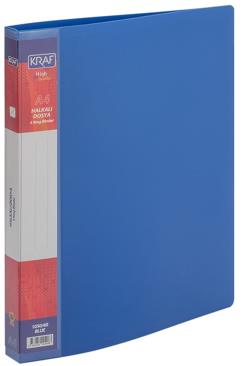 KRAF HALKALI DOSYA 4 HALKA 1050/4R MAVİ