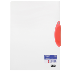 KRAF SIKIŞTIRMALI DOSYA QUICK CLIP KIRMIZI 1060