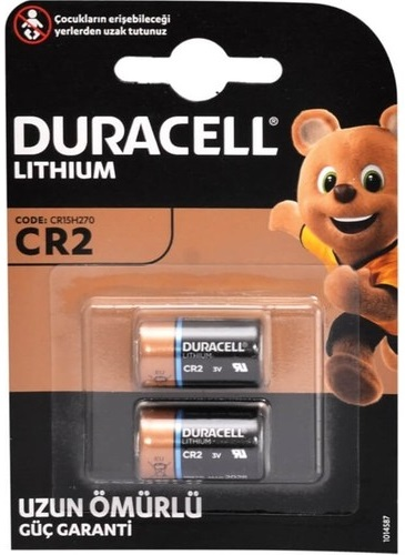 DURACELL PİL ÖZEL 3V 2 Lİ OPCR2