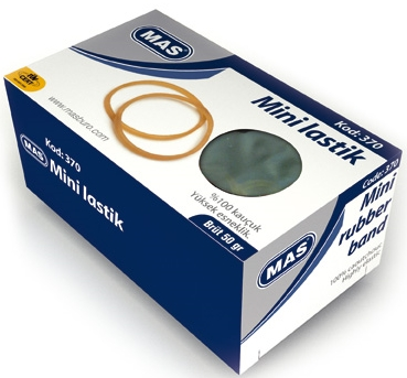 MAS AMBALAJ LASTİĞİ 50GR %100 KAUÇUK MİNİ KT 370