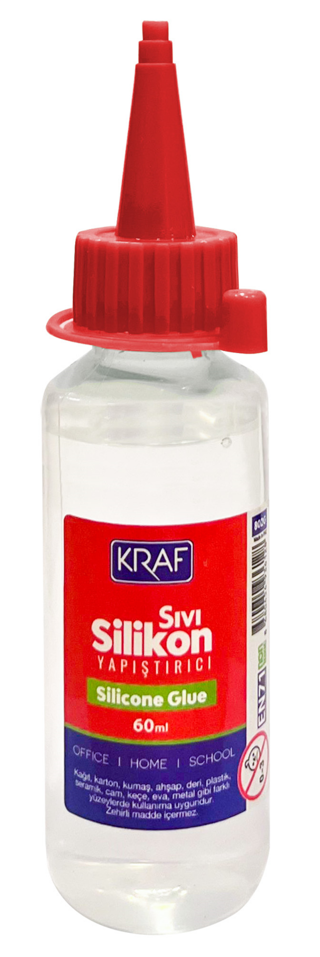 KRAF YAPIŞTIRICI SIVI SİLİKON   60ml 802G