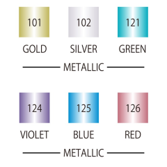 ZIG CLEAN COLOR DOT METALIK TC-8100/6V 6LI