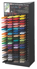 ZIG ART&GRAPHIC TWIN TUT-80 074 DARK GRAY