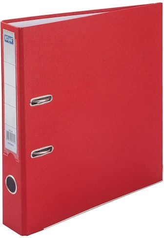 KRAF BÜRO KLASÖRÜ DAR 1030 KIRMIZI ( 30 LU KOLİ )