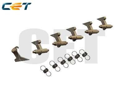 Mita Km 2540/2560/3040/3060/FS-3040 Upper Picker Finger W/Spring (6Pcs)(CET7827)