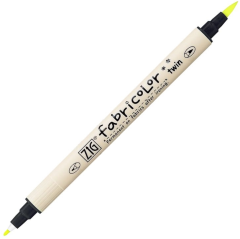 ZIG FABRICOLOR TWIN KUMAŞ KALEMİ TC-4000 001 FLUORESCENT YELLOW