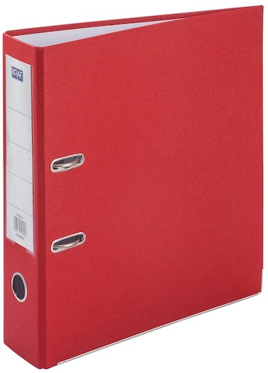 KRAF BÜRO KLASÖRÜ GENİŞ 1025 KIRMIZI ( 24 LÜ KOLİ )