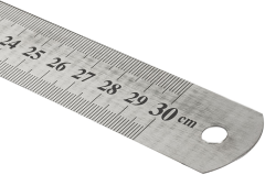 KRAF ÇELİK CETVEL  30 CM INCH ÖLÇÜLÜ 530G